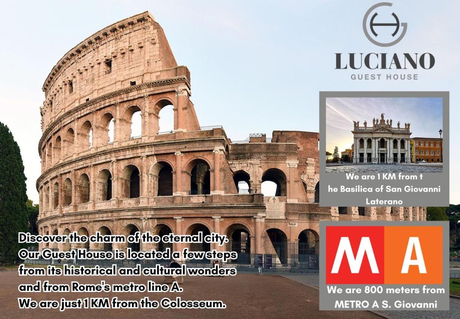 Luciano San Giovanni Guest House 로마 외부 사진